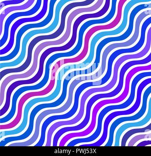 Blue Wave Muster Hintergrund aqua. Vector Illustration Abstract Meer. Abstrakten grafischen Hintergrund. Stock Vektor