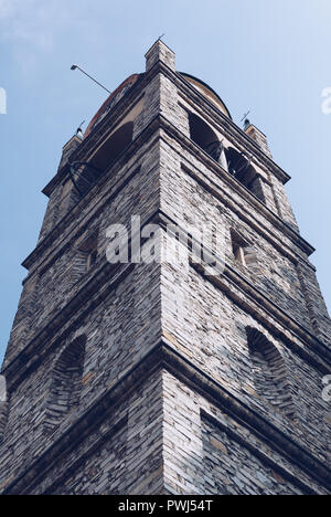 Bellano Comer See - Italien SEPTEMBER 2018 - alte Kirche in dem kleinen Ort Bellano. Lombardei Stockfoto