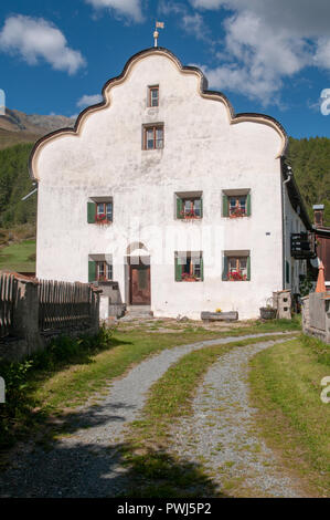 Bos-Cha, Gemeinde Scuol, Engadin, Graubünden, Schweiz Stockfoto