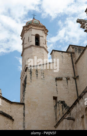 Campanile der Duomo di San Nicola in Sassari, Sardinien, 13. Jahrhundert Stockfoto