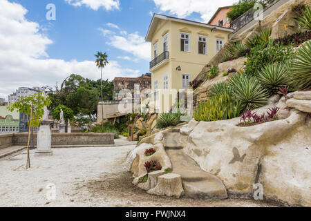 Hängenden Garten von Vila Do Conde (Jardim Suspenso do Valongo), Rio de Janeiro, Brasilien, Südamerika Stockfoto