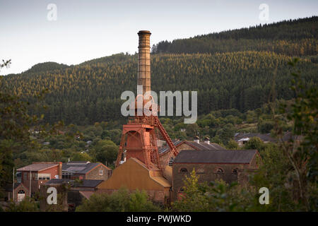 Eine allgemeine Ansicht der Rhondda Heritage Park im ehemaligen Bergbau Gemeinschaft von Trehafod in Rhondda Cynon Taf, Wales, UK. Stockfoto