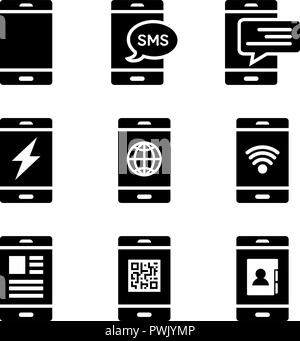 Mobile Websites Stock Vektor