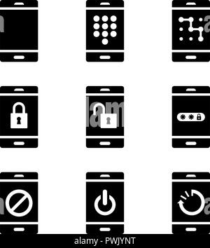 Handy Sicherheit Stock Vektor