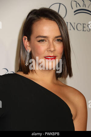 New York City, New York, USA. 16 Okt, 2018. PAULINE DUCRUET (Prinzessin Stephanie's Tochter) betreut die 2018 Prinzessin Grace Awards Gala in Cipriani 25 Broadway statt. Credit: Nancy Kaszerman/ZUMA Draht/Alamy leben Nachrichten Stockfoto