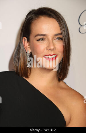 New York City, New York, USA. 16 Okt, 2018. PAULINE DUCRUET (Prinzessin Stephanie's Tochter) betreut die 2018 Prinzessin Grace Awards Gala in Cipriani 25 Broadway statt. Credit: Nancy Kaszerman/ZUMA Draht/Alamy leben Nachrichten Stockfoto