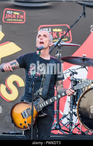 Irvine, Kalifornien, USA. 14 Okt, 2018. Die EverClear-Technologie bei 93.1 JACK FM Jack's 13. Zeigen an FivePoint Amphitheater in Irvine, Kalifornien am Oktober 14, 2018 Credit: Marissa Carter/ZUMA Draht/Alamy leben Nachrichten Stockfoto