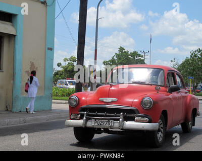 Einen Oldtimer in Havanna, Kuba Stockfoto