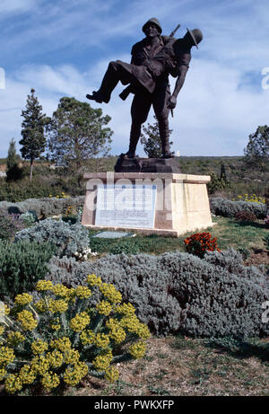 Bezug auf Mehmetcik Denkmal, Gallipoli, Türkei Stockfoto