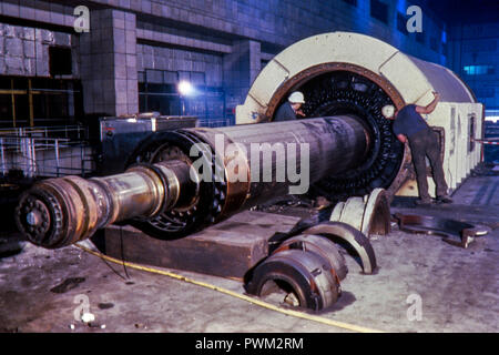 Battersea Power Station - Turbine 'B', September 1987 Stockfoto