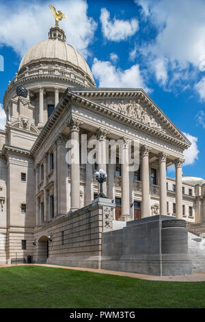 Mississippi State Capitol Gebäude, entworfen von Cass Gilbert Stockfoto