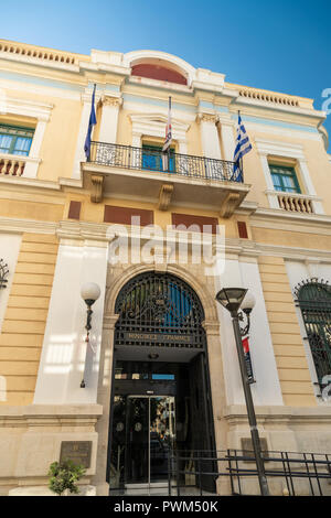 Straßen und Sehenswürdigkeiten von Heraklion, Kreta, Griechenland Stockfoto