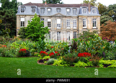 Der Jardin des Plantes ist einer von sieben Abteilungen des Museum National d'Histoire Naturelle. Drei Hektar sind Gartenlust gewidmet Stockfoto