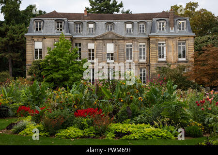 Der Jardin des Plantes ist einer von sieben Abteilungen des Museum National d'Histoire Naturelle. Drei Hektar sind Gartenlust gewidmet Stockfoto