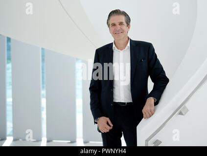17 Oktober 2018, Berlin: Jens Hanke, Gründer von Graforce. Foto: Britta Pedersen/dpa-Zentralbild/dpa Stockfoto