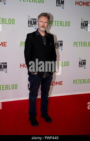 Manchester, Großbritannien. 17. Oktober 2018. Schauspieler Pearce Quigley Wer spielt den Charakter Joshua kommt an der BFI London Film Festival Premiere von Peterloo, am Haus Komplex in Manchester. Quelle: Russell Hart/Alamy leben Nachrichten Stockfoto