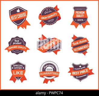 Orange label Marketing (1) Vector Illustration Stock Vektor