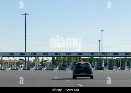 Frankreich, Autobahn A 62. Stockfoto