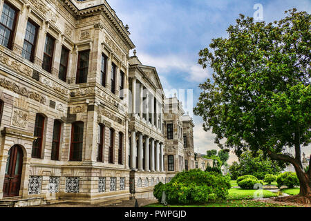 Dolmabahçe-Palast - Istanbul, Türkei Stockfoto