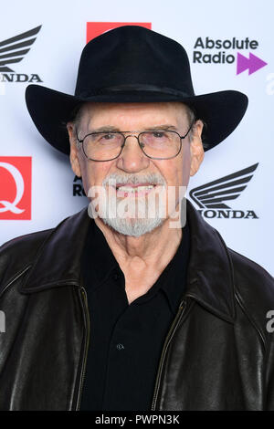 Duane Eddy in der Presse während der Q Awards 2018 in Verbindung mit Absolute Radio im Camden Roundhouse, London. PRESS ASSOCIATION FOTO. Bild Datum: Mittwoch, 17. Oktober 2018. Siehe PA Geschichte SHOWBIZ QAwards. Foto: Ian West/PA-Kabel Stockfoto