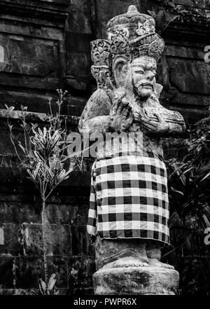 Statue in Besakih Tempel, Bali, Indonesien Stockfoto