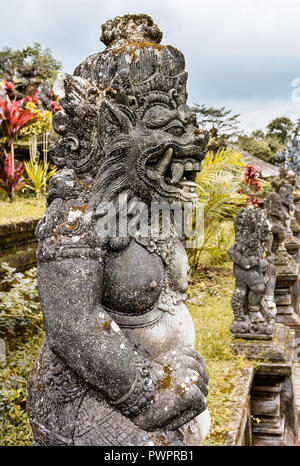 Statue in Besakih Tempel, Bali, Indonesien Stockfoto