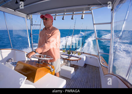 Offshore Deep Sea Fishing in Key West, Florida, USA Stockfoto