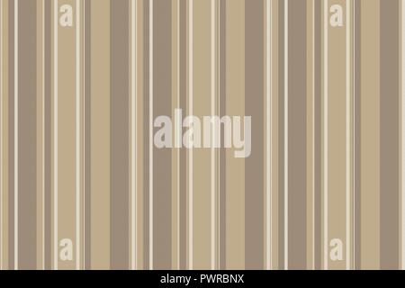 Kaffee Farbe gestreiften Hintergrund nahtlose Muster. Vector Illustration. Stock Vektor