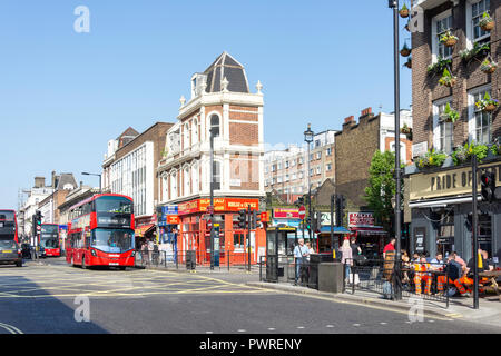 Die Craven Road, Paddington, Westminster, London, England, Vereinigtes Königreich Stockfoto