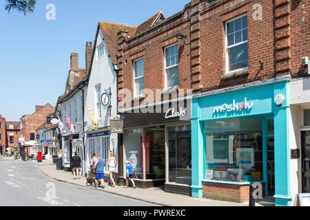 High Street, Ringwood, Dorset, England, Vereinigtes Königreich Stockfoto