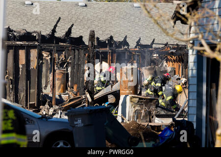 Brandstiftung Gunman Vorfall in Springfield Oregon 27. Oktober Stockfoto