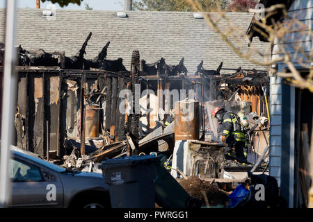 Brandstiftung Gunman Vorfall in Springfield Oregon 27. Oktober Stockfoto