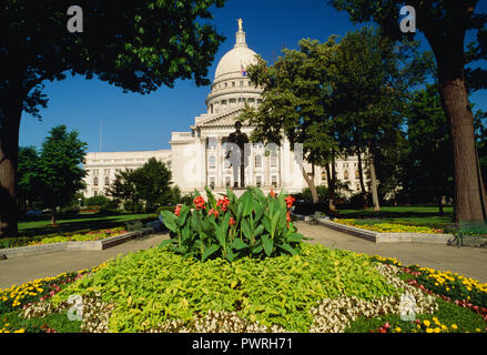 State Capitol Building, Madison, Wisconsin, USA Stockfoto