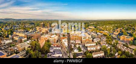 Antenne Stadtbild von Morristown, New Jersey Stockfoto