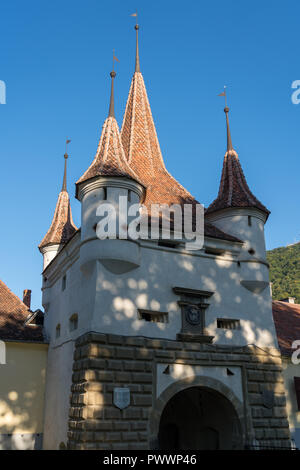 In Kronstadt, Siebenbürgen/Rumänien - 20. SEPTEMBER: Catherine's Gate in Brasov Siebenbürgen Rumänien am 20. September 2018 Stockfoto