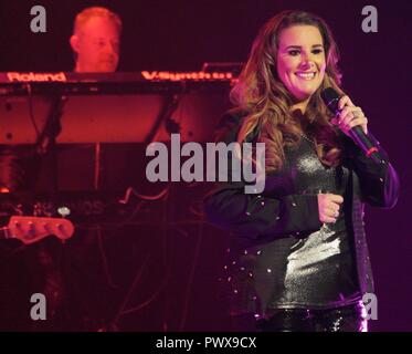 LLandudno, Großbritannien Sam Bailey führt bei Venue Cymru credit Ian Fairbrother/Alamy Stockfotos Stockfoto