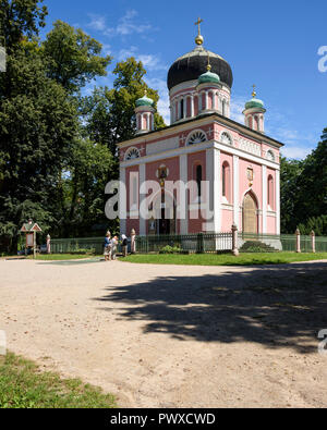 Potsdam. Berlin. Deutschland. Alexander-newski-Gedächtniskirche (Alexander-Newski-Gedächtniskirche), Russisch-orthodoxe Kirche errichtet für die Russische Bewohner Stockfoto