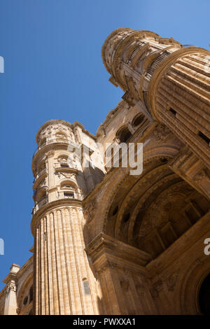 Kathedrale von Málaga, Costa del Sol, Andalusien, Spanien, Europa Stockfoto