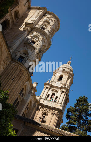 Kathedrale von Málaga, Costa del Sol, Andalusien, Spanien, Europa Stockfoto