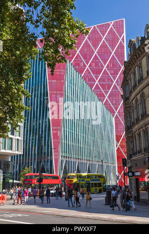 Blick auf die Nova Gebäude in Victoria Street, Victoria, London, SW1E, England, Großbritannien Stockfoto