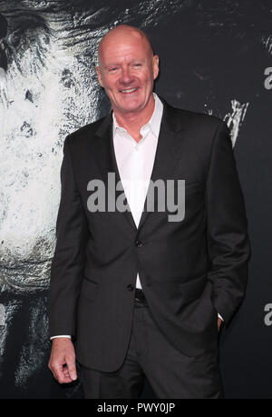 Hollywood, Kalifornien, USA. 17 Okt, 2018. James Jude Courtney, besucht die Universal Pictures''Halloween' Premiere auf TCL Chinese Theatre am 17. Oktober in Hollywood, Kalifornien 2018. Credit: Faye Sadou/Medien Punch/Alamy leben Nachrichten Stockfoto