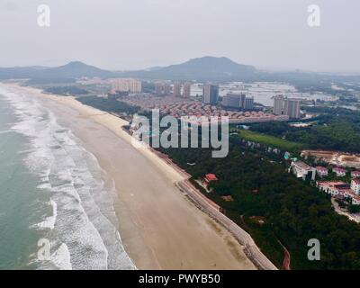 Dongshan. Okt, 2018 18. Luftbild am Okt. 18, 2018 zeigt das Tierheim