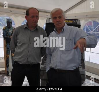 Birmingham, UK Star Wars Legende JEREMY BULLOCH besucht Comic Con Veranstaltung credit Ian Fairbrother/Alamy Stockfotos Stockfoto