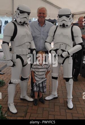 Birmingham, UK Star Wars Legende JEREMY BULLOCH besucht Comic Con Veranstaltung credit Ian Fairbrother/Alamy Stockfotos Stockfoto
