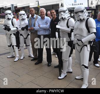 Birmingham, UK Star Wars Legende JEREMY BULLOCH besucht Comic Con Veranstaltung credit Ian Fairbrother/Alamy Stockfotos Stockfoto