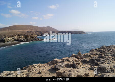 Ajuy ein Fischerdorf auf Fuerteventura Stockfoto