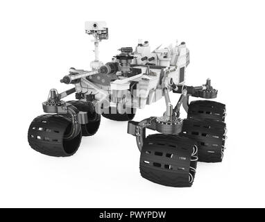 Neugier Rover isoliert Stockfoto