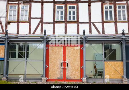 Gerodesches Haus, ehemalige Stadtbücherei, Duderstadt, Niedersachsen, Deutschland, Europa Stockfoto