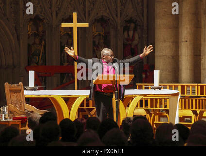 Dr. John Sentamu, Erzbischof von York Stockfoto
