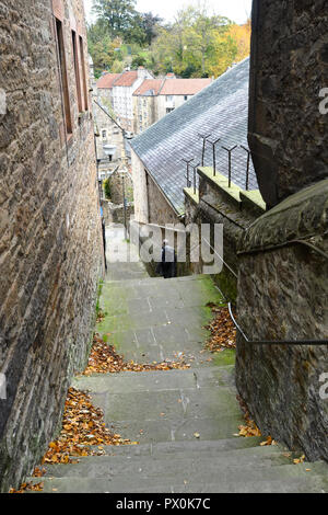 Dean Village Edinburgh Schottland Stockfoto